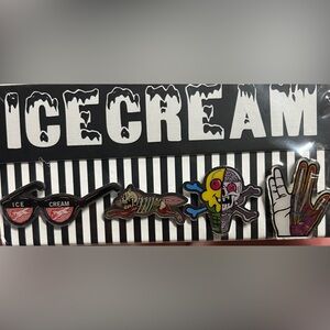 Billionaire boys club ice cream pins